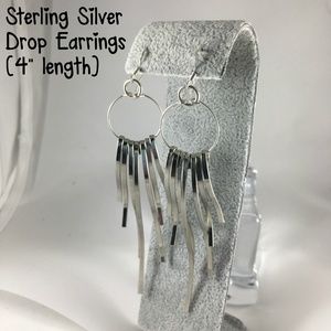 Sterling Silver Drop Earrings